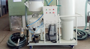 環(huán)保移動(dòng)式噴沙機(jī)加沙口漏氣如何解決？