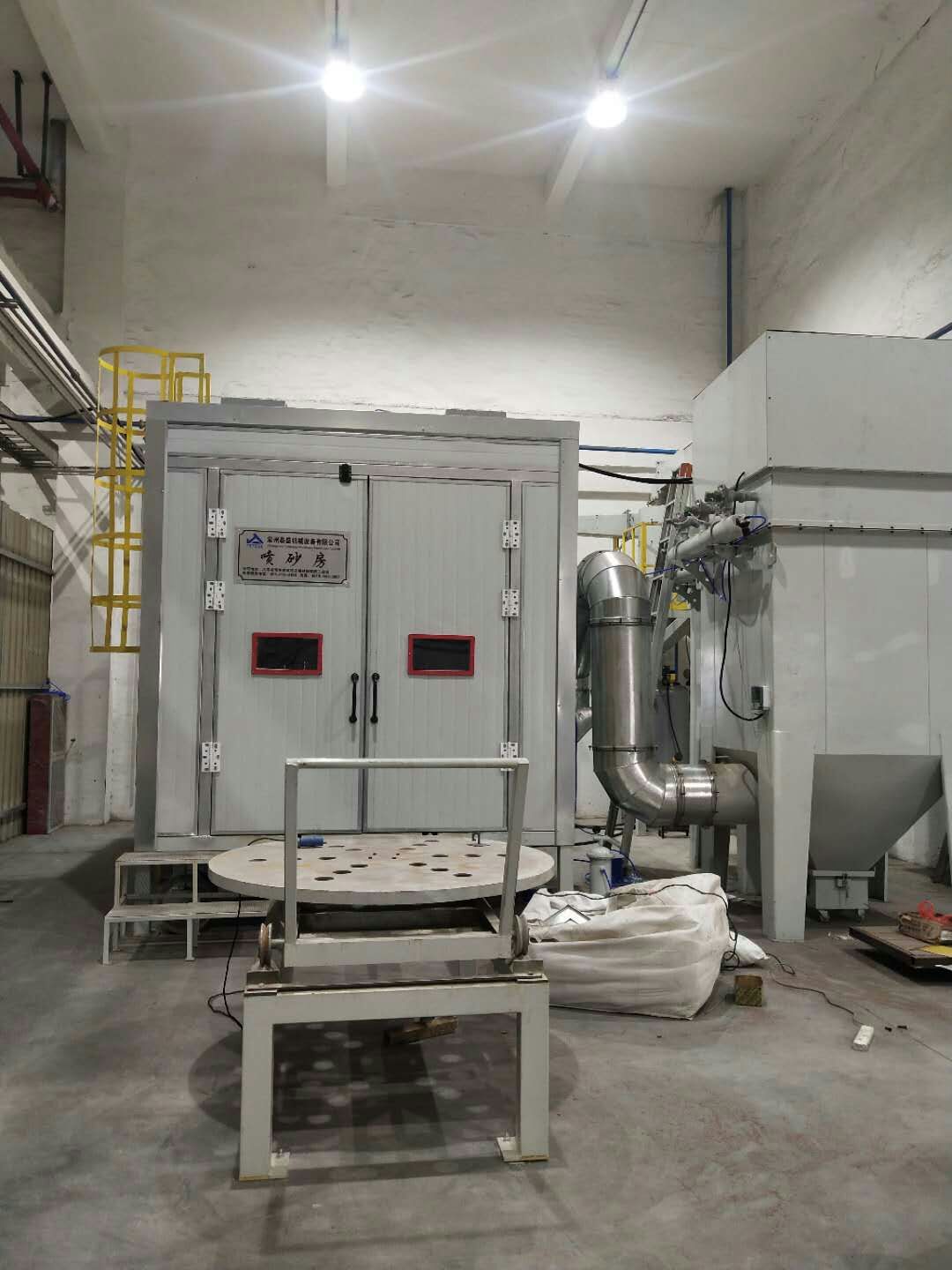 環(huán)保噴砂房哪家好？江蘇無錫找迪砂！環(huán)保無污染，符合環(huán)評！